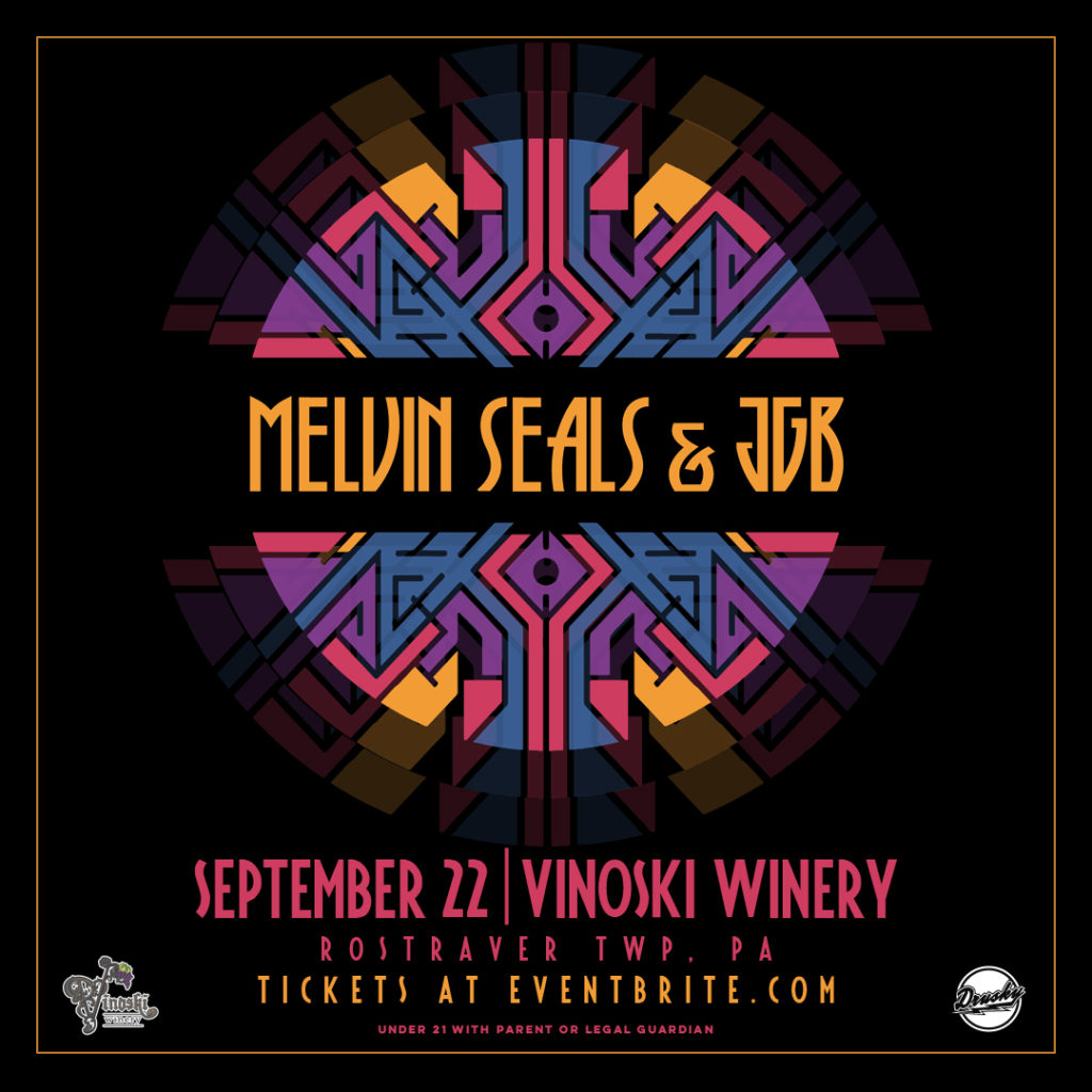 Melvin Seals and JGB at Vinoski Winery Melvin Seals and JGB